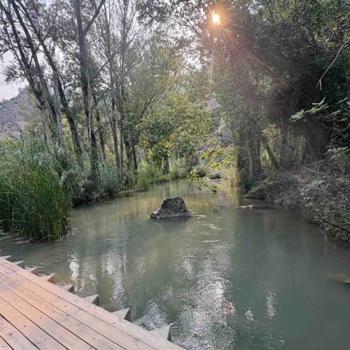 Senderismo Charco Azul Chulilla Valencia by Serranía Aventura