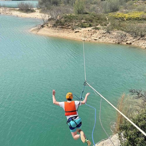 Multiaventura tirolina Loriguilla Chulilla Valencia by Serranía Aventura