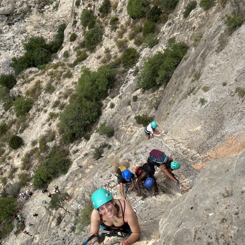 Vía ferrata Chorrico Tous by Serranía Aventura