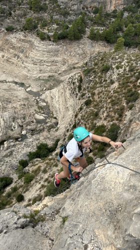 Vía ferrata Chorrico Tous by Serranía Aventura