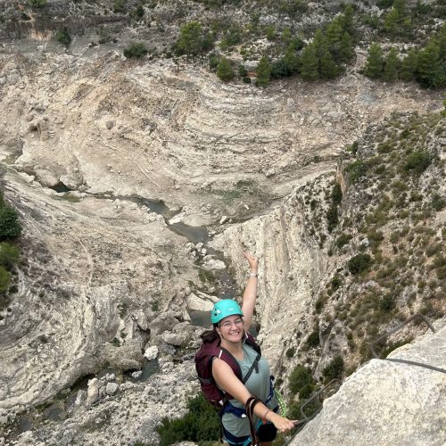 Vía ferrata Chorrico Tous by Serranía Aventura