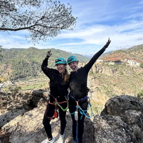 Vía ferrata La Mina Villahermosa del Río Castellón by Serranía Aventura