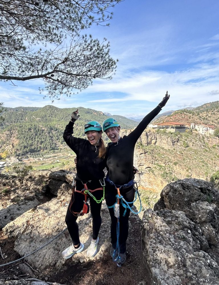 Vía ferrata La Mina Villahermosa del Río Castellón by Serranía Aventura