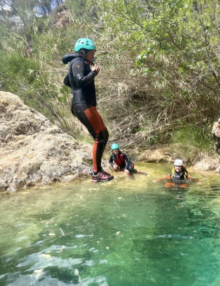 Barranquismo río Fraile Bicorp Valencia by Serranía Aventura