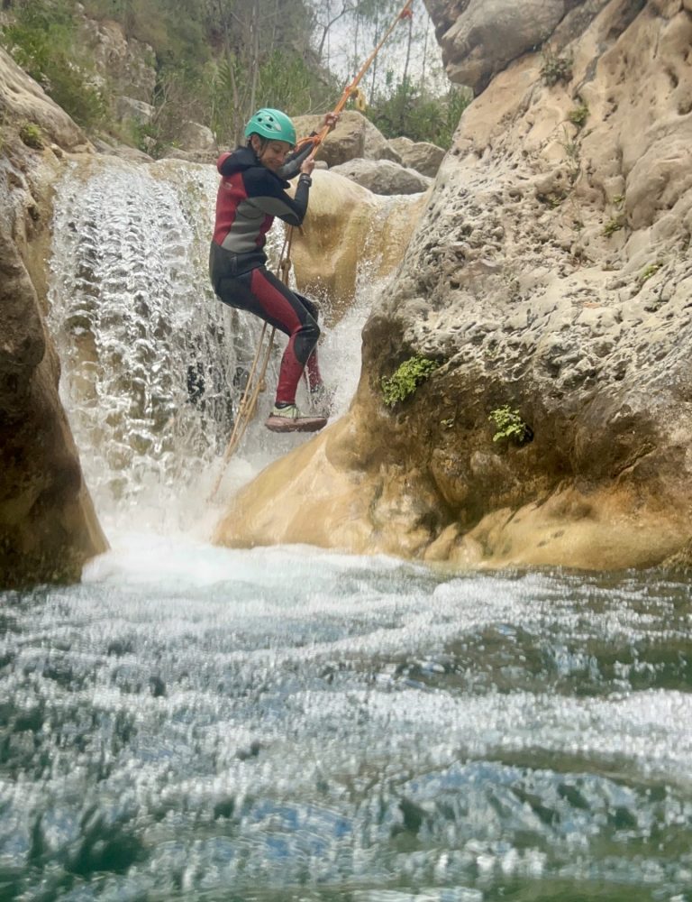 Barranquismo río Fraile Bicorp Valencia by Serranía Aventura