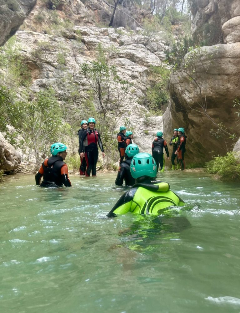 Barranquismo río Fraile Bicorp Valencia by Serranía Aventura