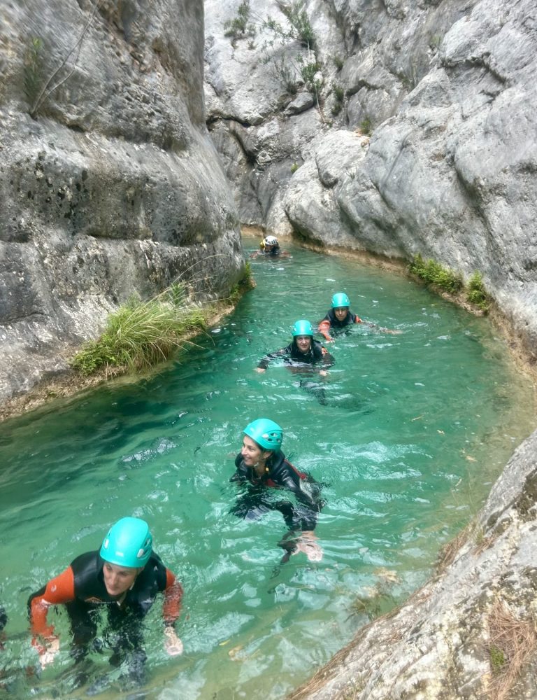 Barranquismo río Fraile Bicorp Valencia by Serranía Aventura