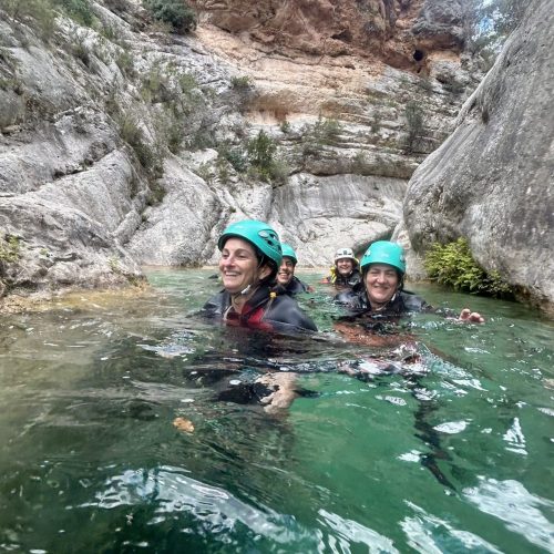 Barranquismo río Fraile Bicorp Valencia by Serranía Aventura