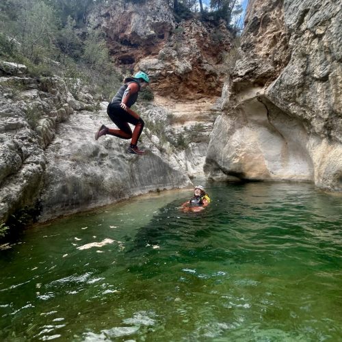 Barranquismo río Fraile Bicorp Valencia by Serranía Aventura