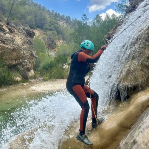 Barranquismo río Fraile Bicorp Valencia by Serranía Aventura