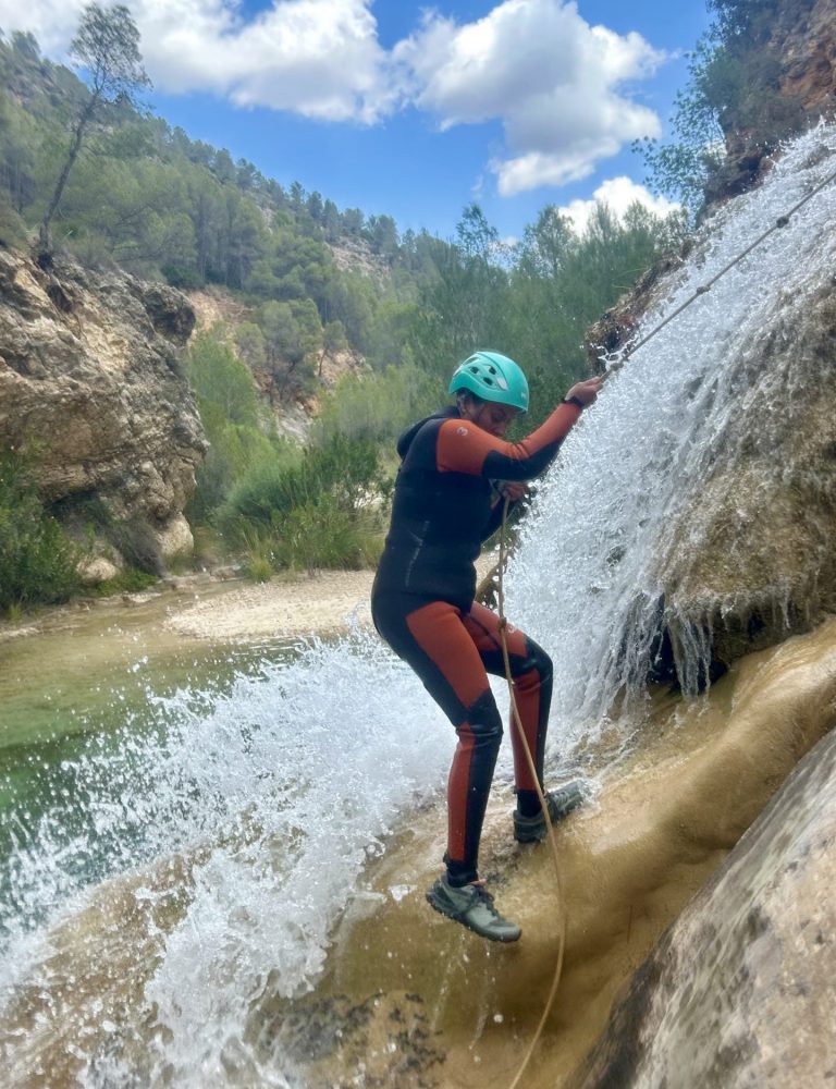 Barranquismo río Fraile Bicorp Valencia by Serranía Aventura