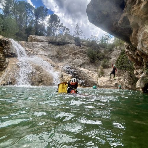 Barranquismo río Fraile Bicorp Valencia by Serranía Aventura