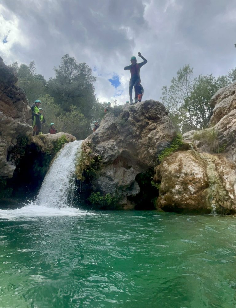Barranquismo río Fraile Bicorp Valencia by Serranía Aventura