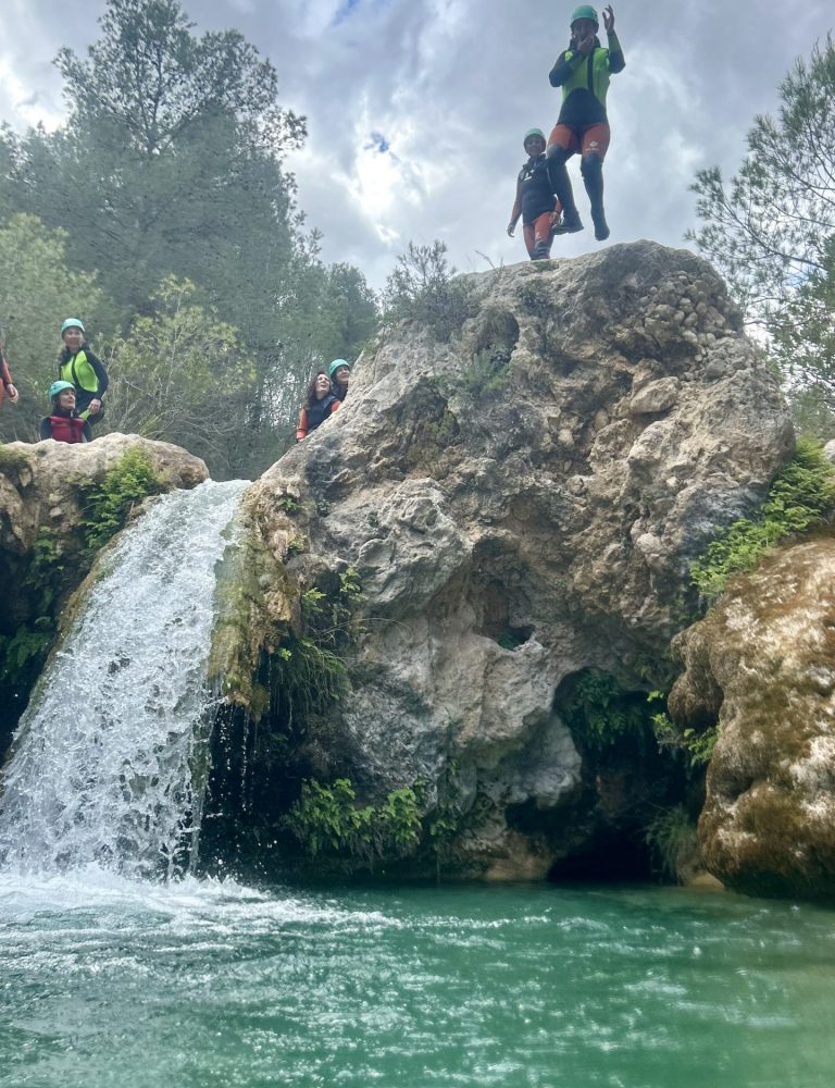 Barranquismo río Fraile Bicorp Valencia by Serranía Aventura