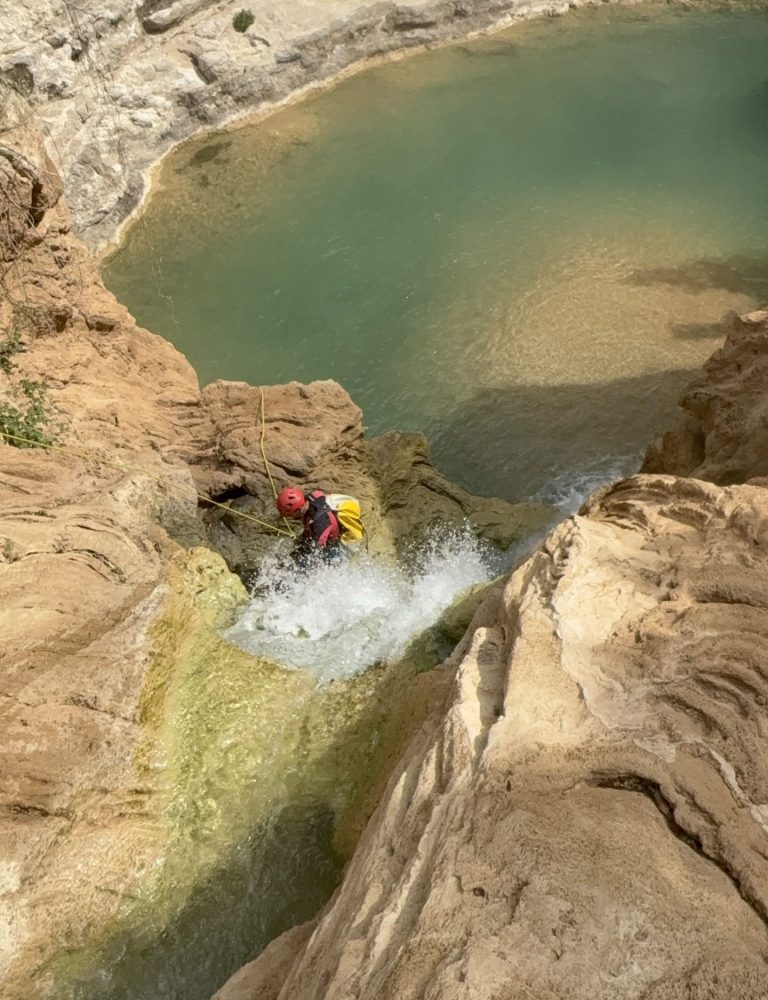 Barranquismo Barranco Umbría de la Viña Chera Valencia by Serranía Aventura