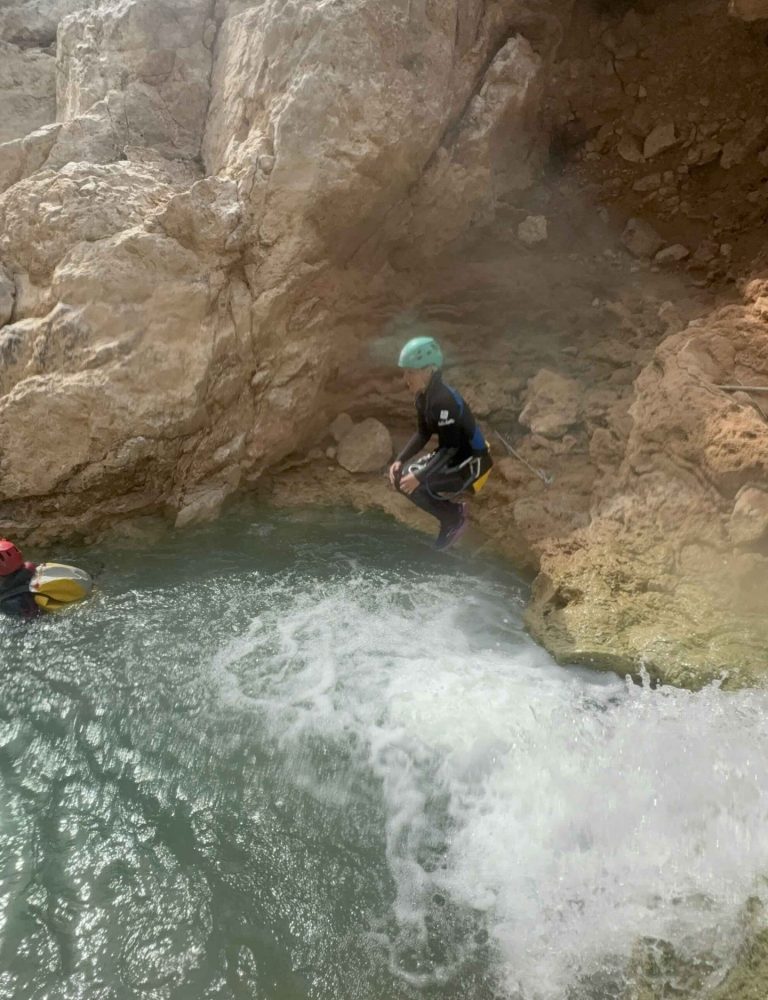 Barranquismo Barranco Umbría de la Viña Chera Valencia by Serranía Aventura