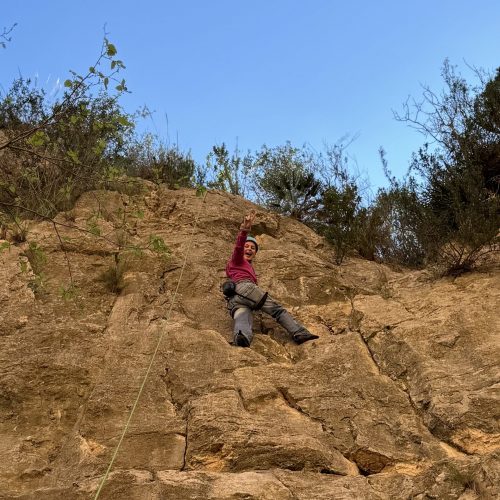 Bautismo escalada Chulilla Valencia by Serranía Aventura