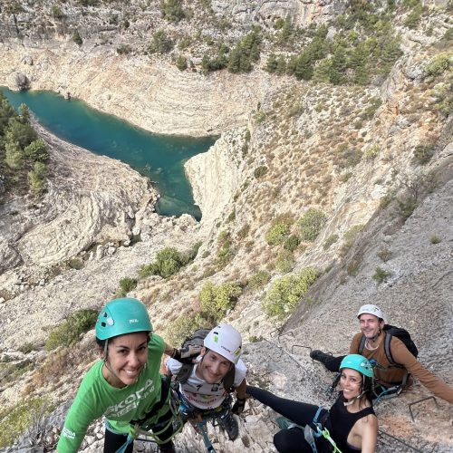 Vía ferrata del Chorrico Tous Valencia by Serranía Aventura