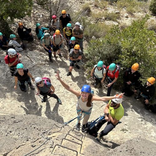 Vía ferrata Chorrico Tous by Serranía Aventura