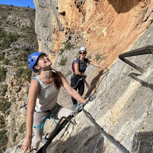 Vía ferrata Chorrico Tous by Serranía Aventura