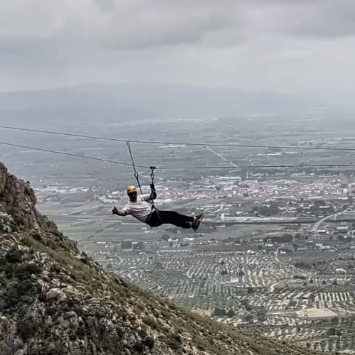 Vía Ferrata Sierra Oliva Caudete Albacete by Serranía Aventura