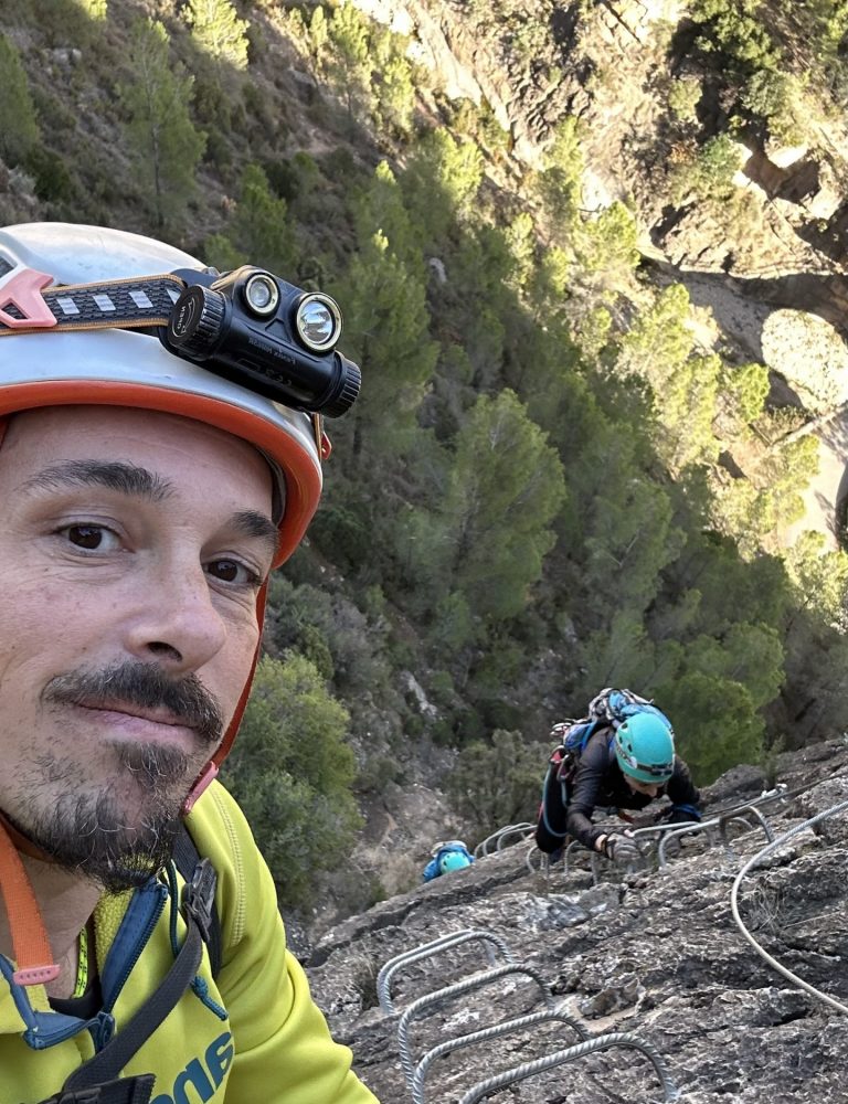 Ferrata La Muela Villahermosa del Río by Serranía Aventura