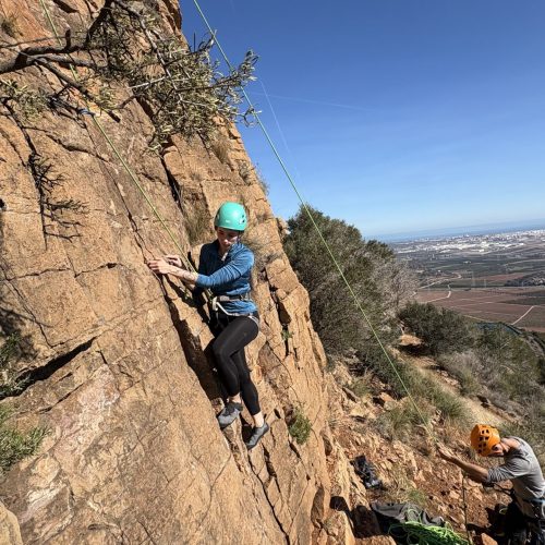 Escalada Peñas de Guaita Puzol Valencia by Serranía Aventura