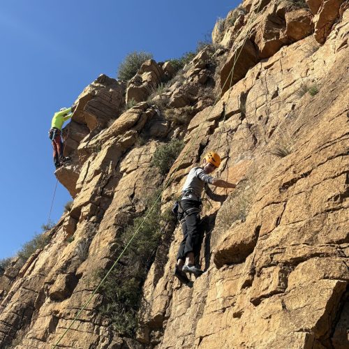 Escalada Peñas de Guaita Puzol Valencia by Serranía Aventura