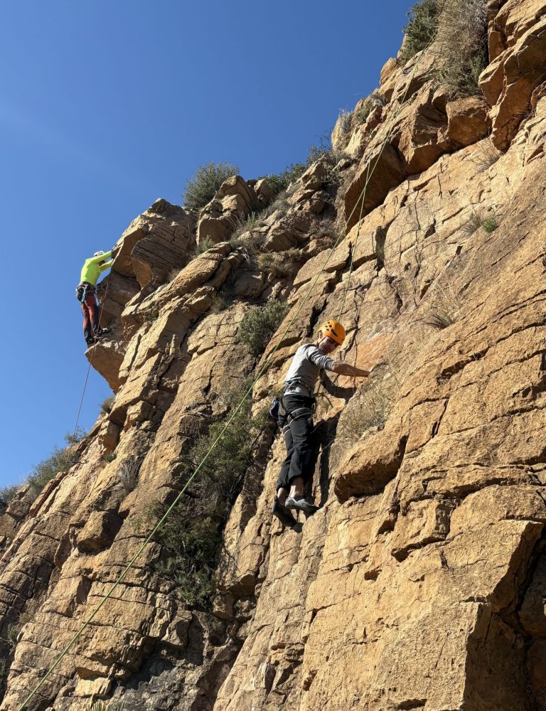 Escalada Peñas de Guaita Puzol Valencia by Serranía Aventura