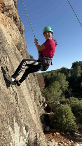 Bautismo escalada Cuchillos Cheste Valencia by Serranía Aventura