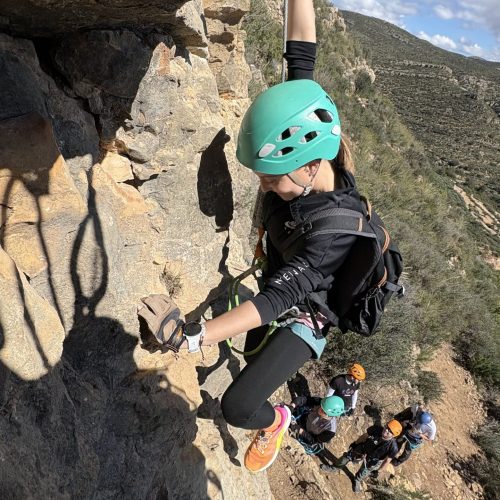 Vía ferrata Peña Roya Losa del Obispo Valencia by Serranía Aventura
