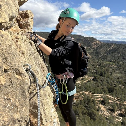 Vía ferrata Peña Roya Losa del Obispo Valencia by Serranía Aventura