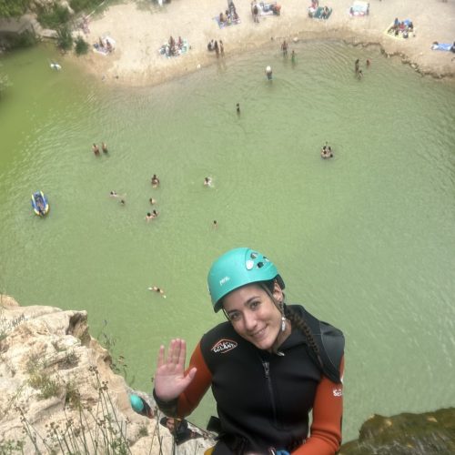 Barranquismo acuático barranco Juanes Turche Buñol by Serranía Aventura