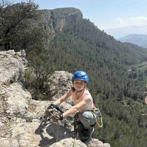Vía ferrata Falconera Gandía Valencia by Serranía Aventura