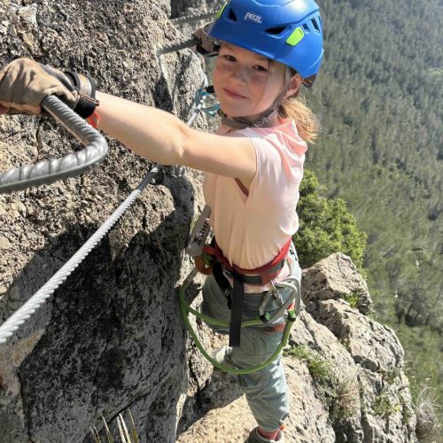 Vía ferrata Falconera Gandía Valencia by Serranía Aventura