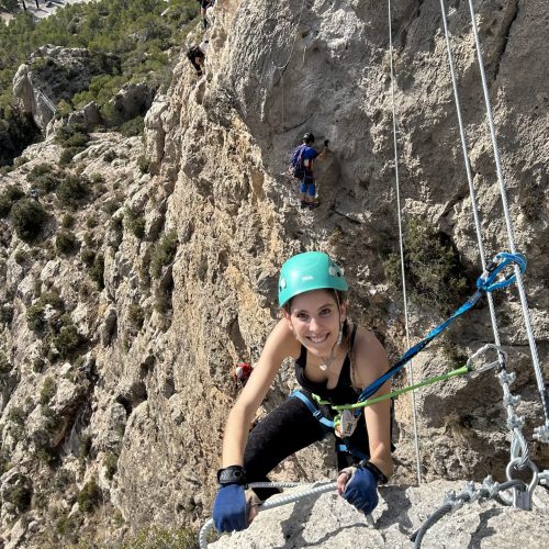 Ferrata del Remedio Chelva by Serranía Aventura