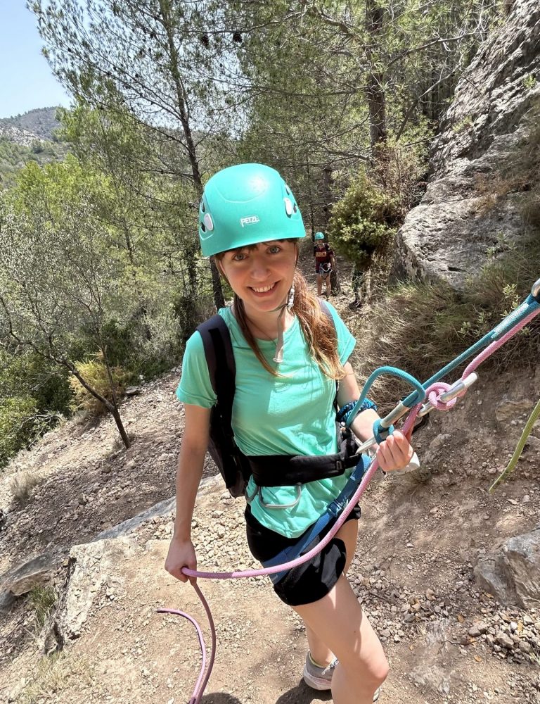 Vía ferrata Roca Molí Alcora Castellón by Serranía Aventura