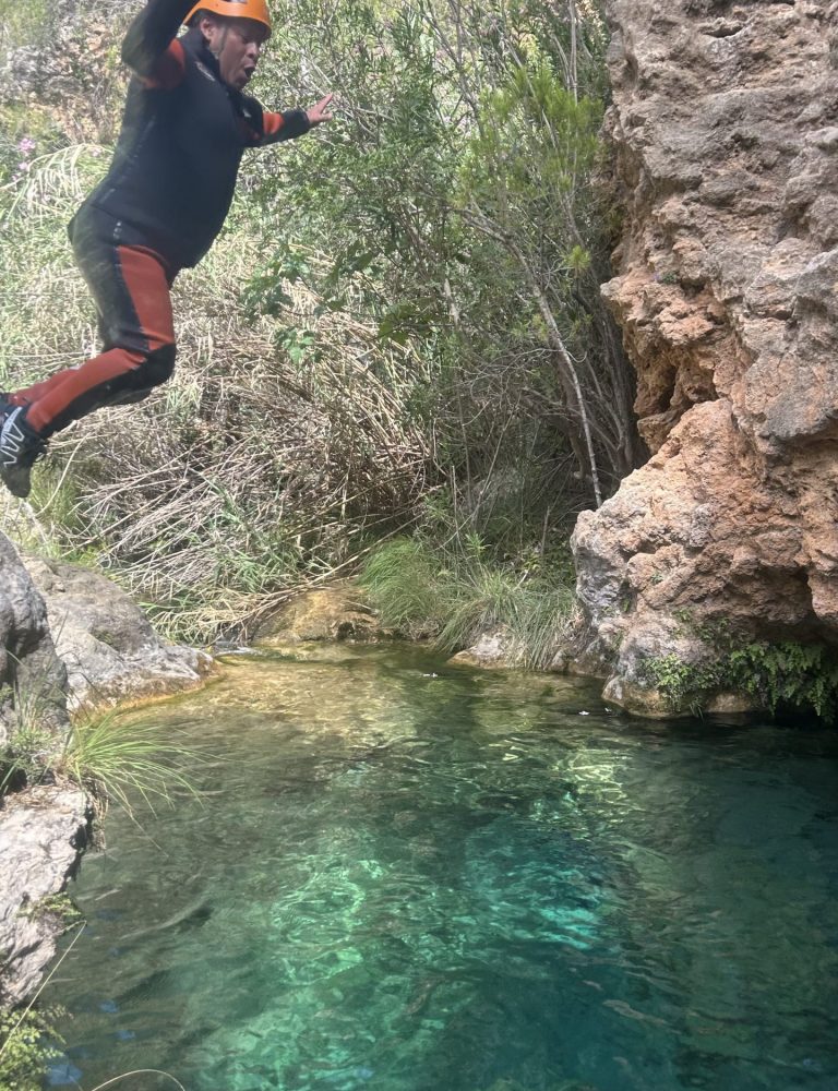 Barranquismo río Fraile Bicorp Valencia by Serranía Aventura