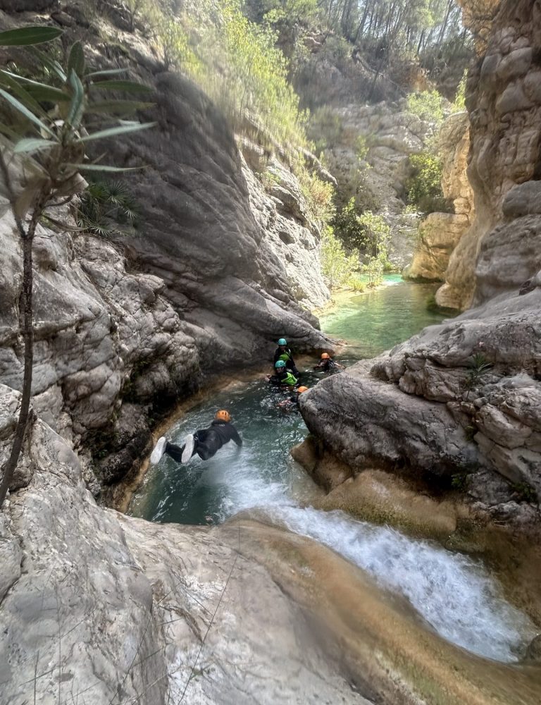 Barranquismo río Fraile Bicorp Valencia by Serranía Aventura