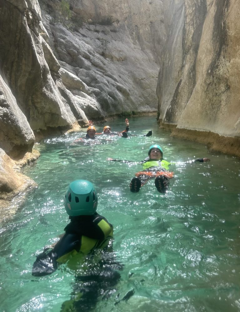 Barranquismo río Fraile Bicorp Valencia by Serranía Aventura