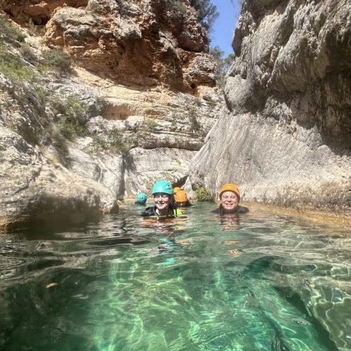 Barranquismo río Fraile Bicorp Valencia by Serranía Aventura