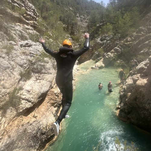 Barranquismo río Fraile Bicorp Valencia by Serranía Aventura