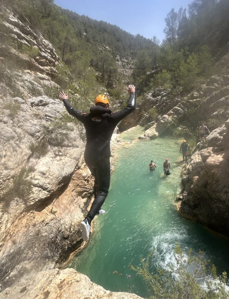 Barranquismo río Fraile Bicorp Valencia by Serranía Aventura