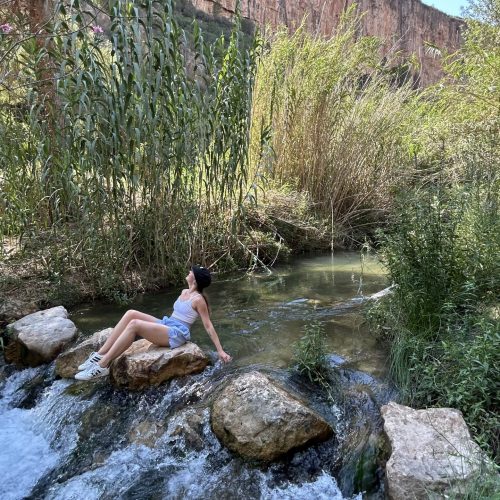 Senderismo ruta Charco Azul Chulilla Valencia by Serranía Aventura