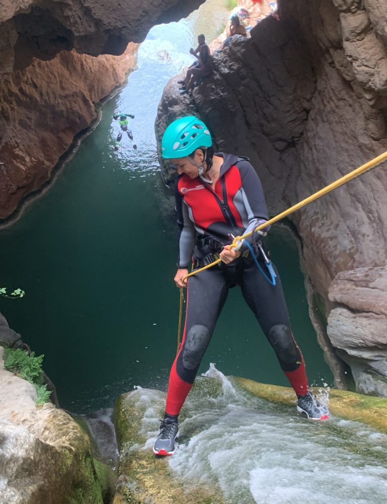 Bercolón, barranquismo acuático, Tuéjar