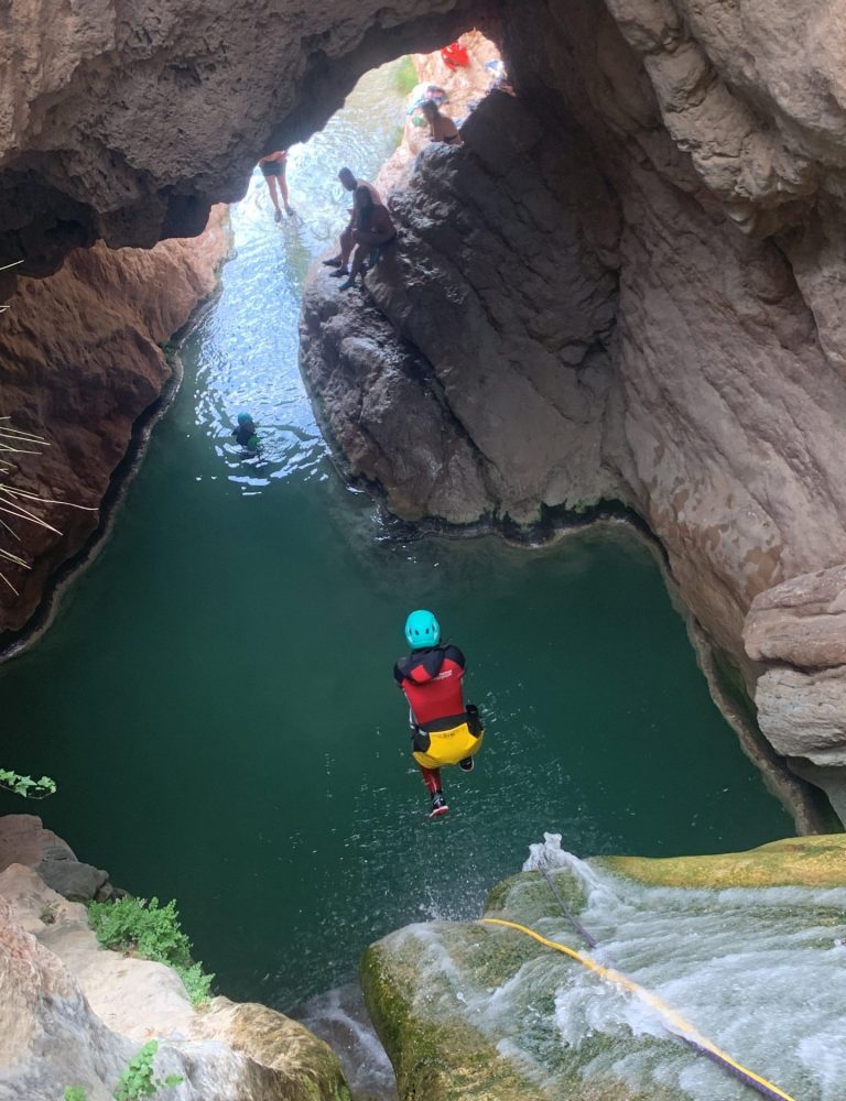 Bercolón, barranquismo acuático, Tuéjar