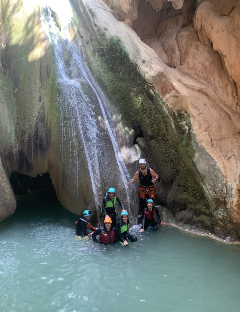 Bercolón, barranquismo acuático, Tuéjar
