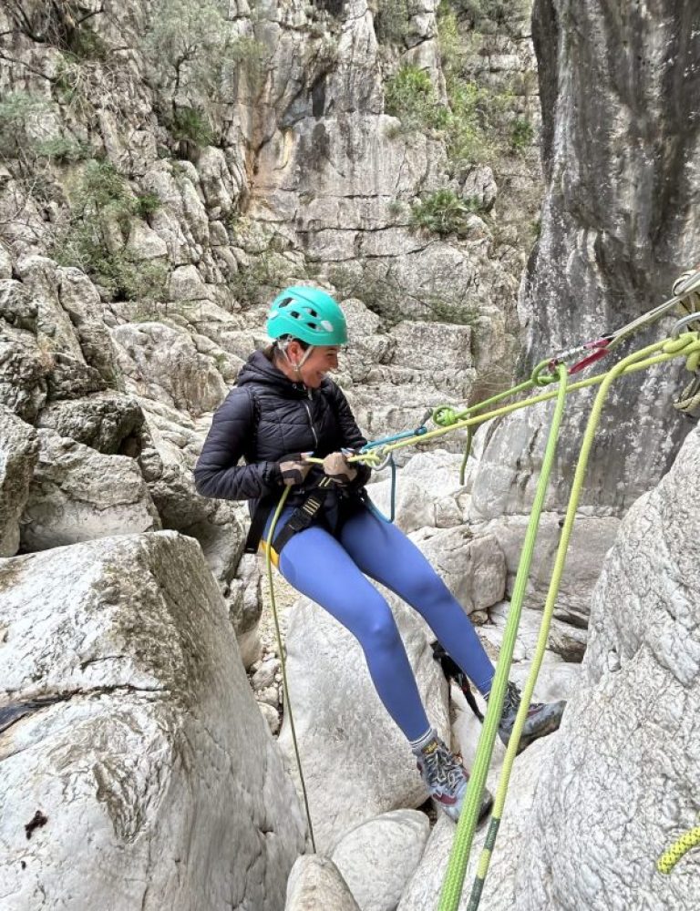 Barranquismo barranco de l'infern La Vall de Laguar Alicante by Serranía Aventura