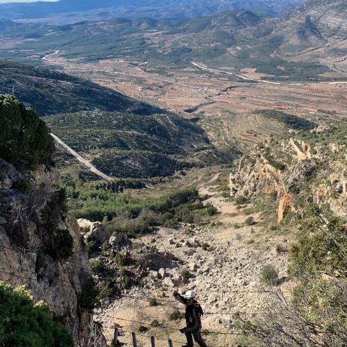 Ferrata Callosa puente 2