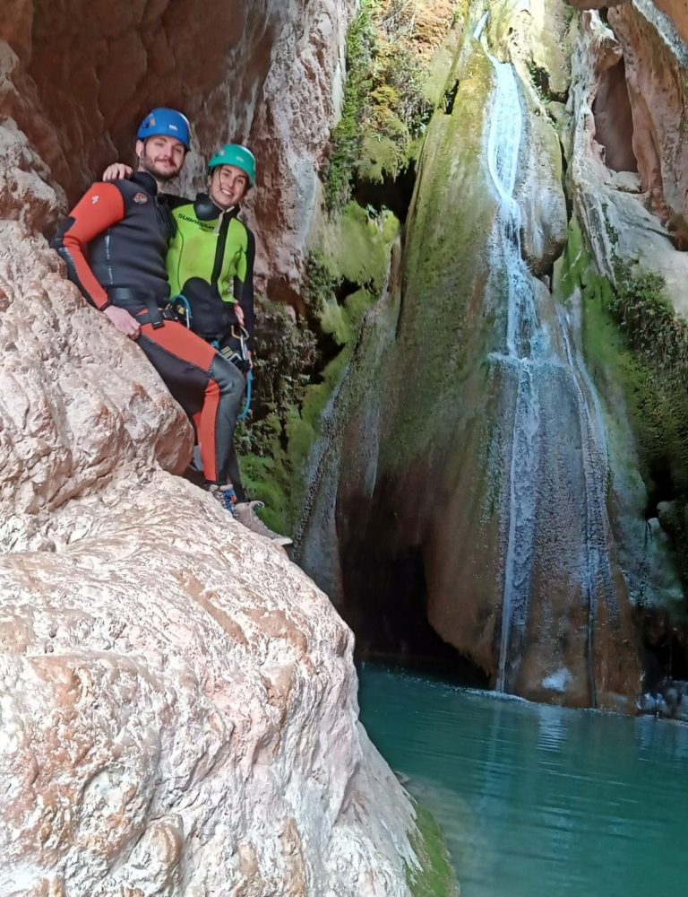 Barranquismo barranco Bercolón Tuéjar Valencia by Serranía Aventura
